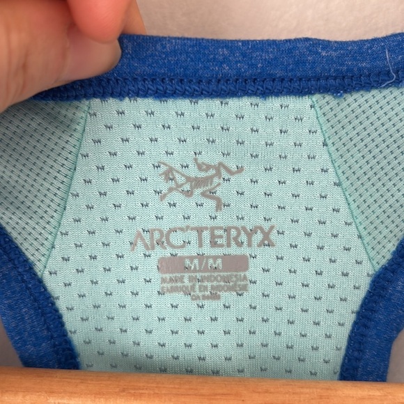 Arc’teryx blue tank top size medium racerback sports - Picture 2 of 6